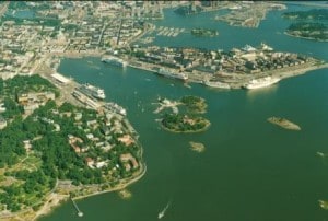 Helsinki harbour air photo web