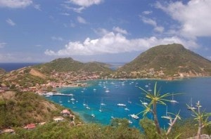 Terre de Haut Bay overview