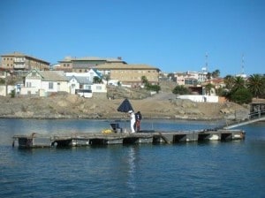 Photo from a previous call. The dock is not exactly made to sustain the weight of a large number of people. 